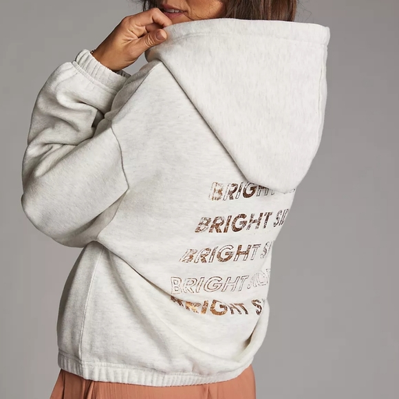 ANTHROPOLOGIE Foiled Hoodie - Picture 2 of 5